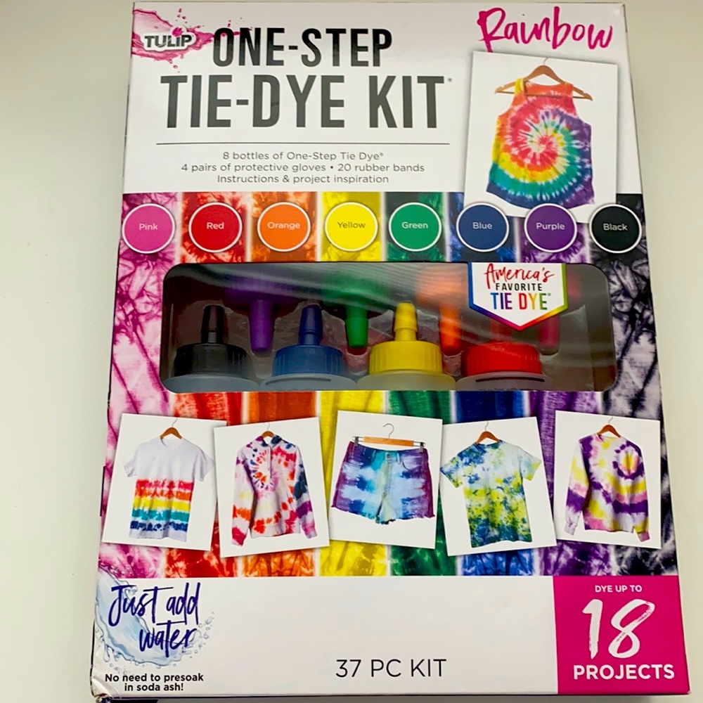 One step tie dye kit